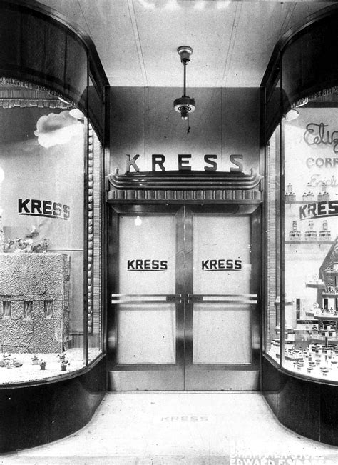 kress store metal box|kress and company history.